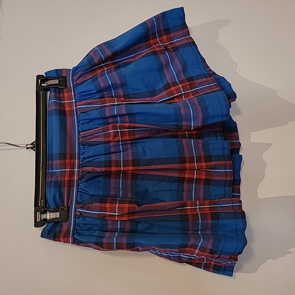 Y2k Vintage Abercrombie & Fitch cotton plaid mini skirt prestined